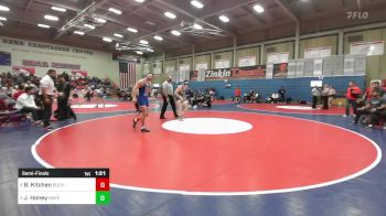 175 lbs Semifinal - Brock Kitchen, Buchanan vs Jacob Honey, Bakersfield