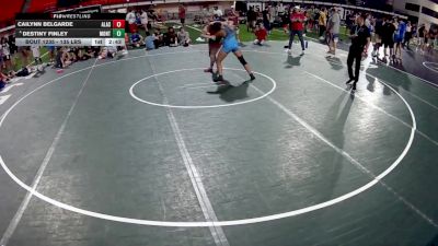 135 lbs Cons. Quarters - Cailynn Belgarde, Alaska vs Destiny Finley, Montana