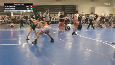 116 lbs Rr Rnd 4 - Ryder Walsh, Smitty's Barn - MSC vs Ryan Hurley, New England Gold - MSC