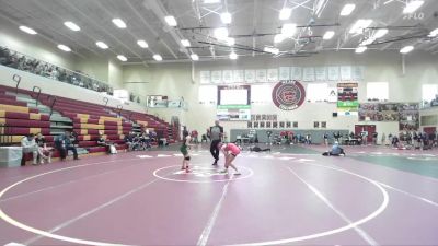 100 lbs Champ. Round 1 - Emma Nicholes, Adrian vs Chevelle Carter, Mt. Home