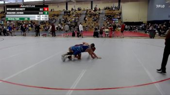 141 lbs Quarterfinal - Draven Johns, Saint Cloud State vs Mycah Beckett, Wisconsin-La Crosse