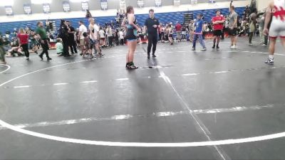 145 lbs Round 3 - McKenzie Partin, Mighty Warriors Wrestling Acad vs Dalton Hinson, KC Elite Training Center