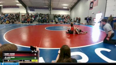 152 lbs Champ. Round 2 - Gary Hand, Natrona County vs Jd Holman, Glenrock