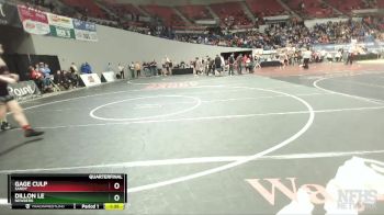 6A-144 lbs Quarterfinal - Dillon Le, Newberg vs Gage Culp, Sandy