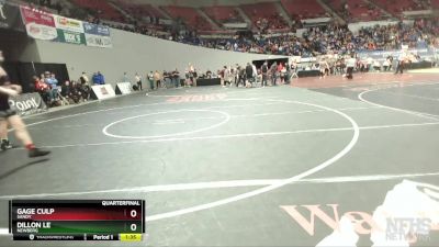 6A-144 lbs Quarterfinal - Dillon Le, Newberg vs Gage Culp, Sandy