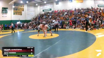 182 lbs Cons. Round 1 - Michael Almustapha, Savanna vs Keith Warren, Upland