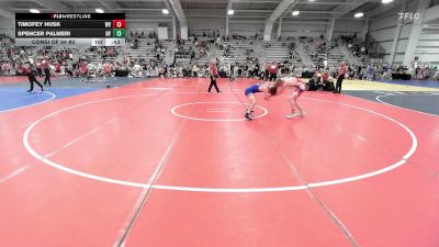 132 lbs Consi Of 64 #2 - Timofey Husk, WV vs Spencer Palmeri, NY
