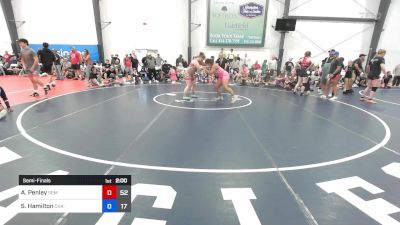 76 kg Semifinal - Alexis Penley, Wyoming SEM Women vs Savannah Hamilton, Charlies Angels- Pink