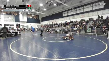 165 lbs Cons. Round 5 - Ehren Thompson, Chaparral vs Andres Ayala, Costa Mesa