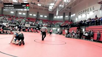150 lbs Cons. Round 3 - Jack Butler, Lewisville Flower Mound vs Liam Gatlin, Coppell