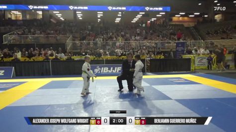 Benjamin Guerrero Muñoz vs Alexander Joseph Wolfgang Wright 2025 Pan Kids Jiu-Jitsu IBJJF Championship