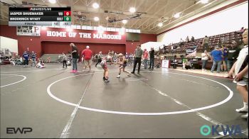 67 lbs Final - Jasper Shuemaker, Viking Wrestling Club vs Broderick Wyatt, Wolfpak Wrestling