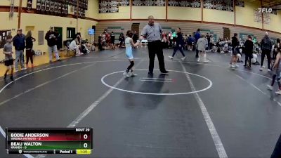 60 lbs Round 6 (10 Team) - Beau Walton, Kraken vs Bodie Anderson, Virginia Patriots