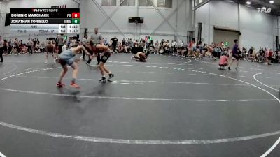 106 lbs Round 3 (4 Team) - Jonathan Toriello, TDWC Maniacs vs Dominic Marchack, Freakztyle Wrestling
