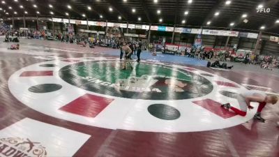 100 lbs Champ. Round 1 - Maverick Russell, Lead-Deadwood vs Ryland Enderud, Dickinson Wrestling Club