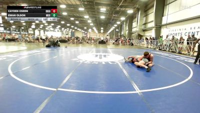 170 lbs Rr Rnd 1 - Cayden Oseen, Roughneck Wrestling Club vs Ewan Olson, Micky's Maniacs White