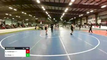 152 lbs Consi Of 16 #2 - Eric Anderson, Riptide Wrestling Club vs Daniel Alves, New England Gold