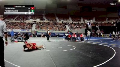 165-D4 Cons. Round 2 - Jaden Franco, Monument Valley High School vs Jose Pena, St. Johns High School