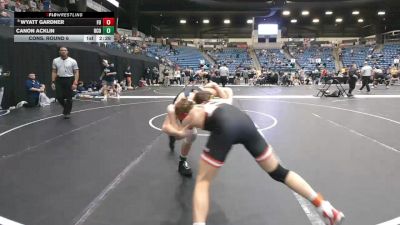141 lbs Cons. Round 6 - Wyatt Gardner, Friends University vs Canon Acklin, Central Oklahoma