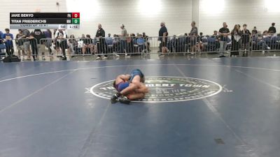 120 lbs Consi Of 16 #1 - Jake Benyo, PA vs Titan Friederichs, MN