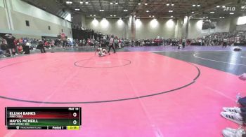 138 lbs Cons. Round 5 - Hayes Mcneill, Deer Creek (ED) vs Elijah Banks, Pine Creek