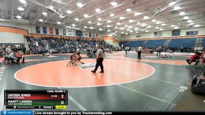 157 lbs Cons. Round 2 - Jayden Jones, Ohio Northern vs Marty Landes, Case Western Reserve