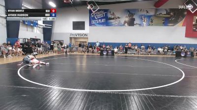 132 lbs Ryan Mertz, New Jersey vs Ayden Hudson, Ohio Scarlet