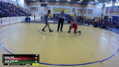 138 lbs Round 4 (8 Team) - Ehab Shalaby, Attack WC vs Noah Pike, Lake Mary Militia WC