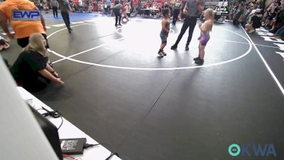 66-72 lbs Rr Rnd 3 - Eralynn Slaton, Bristow Youth Wrestling vs Shilo Satterwhite, Tiger Trained Wrestling