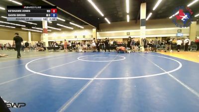 285 lbs Round Of 32 - Ke'shawn Jones, Vici Wrestling Club vs Gavin Gross, NG Bombers Wrestling Club