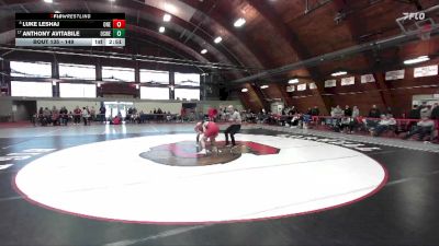 149 lbs Cons. Round 3 - Luke Leshaj, Oneonta State vs Anthony Avitabile, Oswego State