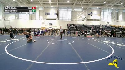 103 lbs Cons. Round 6 - Chase Snyder, Copenhagen Wrestling Club vs Dante Sausa, Brockport Youth Wrestling Club