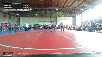 130-140 lbs Semifinal - Wyatt Autrey, Locust Grove Youth Wrestling vs Travis Dupire, Eufaula Ironheads Wrestling Club
