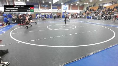 190 lbs Cons. Round 3 - David Ramirez, Sierra Vista vs Kano Gordon, Calabasas