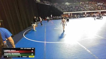 82 lbs Cons. Round 2 - Landin Ayala, Sebolt Wrestling Academy vs Hudson Behrends, Waverly Area Wrestling Club