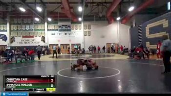 182 lbs Champ. Round 2 - Christian Case, Liberty_NV vs Immanuel Walden, Eldorado