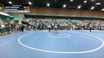 115 lbs Champ. Round 2 - EvaLynn Houston, Moapa Valley vs Bailey Rademaker, Cosumnes Oaks