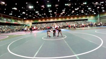 100 lbs Quarterfinal - Jaelle Cortez, Gilroy vs Antonia Ingabire, Hillcrest