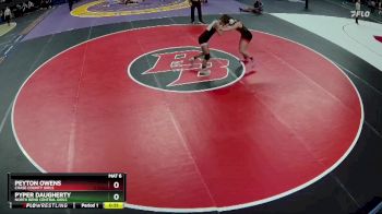 Cons. Semi - Peyton Owens, Chase County Girls vs Pyper Daugherty, North Bend Central Girls