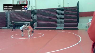 138 lbs Quarterfinal - Cassidy Jones-Mowen, Linfield University vs Audrey Diaz, Pacific University