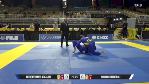 Youness Bennouali vs Anthony James Agazarm 2025 Pan Jiu Jitsu IBJJF Championship