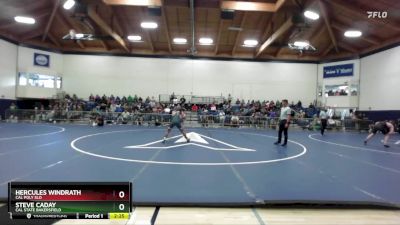 149 lbs Cons. Round 3 - Hercules Windrath, Cal Poly SLO vs Steve Caday, Cal State Bakersfield