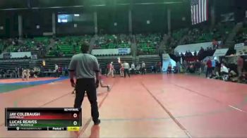 152 lbs Semifinal - LUCAS REAVES, Hewitt-Trussville vs Jay Colebaugh, Huntsville