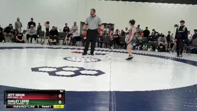70 lbs Quarterfinals (8 Team) - Jett Sidun, Ohio Gold vs Oakley Leese, Steller Trained