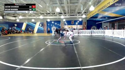 144 lbs Placement (16 Team) - Jacob Cochran, Naperville Central vs Dylan Warren, Eagles WC