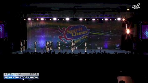 Star Athletics - Neon [2026 L1 Mini Day 2] 2026 Spirit Cheer Grand Nationals