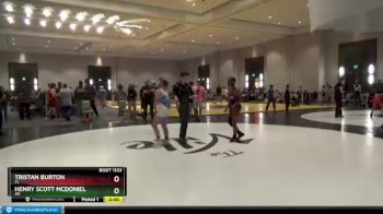 98 lbs Semifinal - Tristan Burton, FL vs Henry Scott McDoniel, AR
