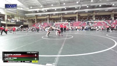 110 lbs Cons. Round 5 - Carter York, Untouchables vs Quentin Jackson, Slyfox