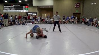 108 lbs Round 3 (6 Team) - Christian Hill, Elevate WC vs Matthew Ramos, Funky Crayons