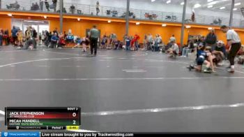 58 lbs Quarterfinal - Jack Stephenson, Jet Wrestling Club vs Micah Mandell, Eastside Youth Wrestling